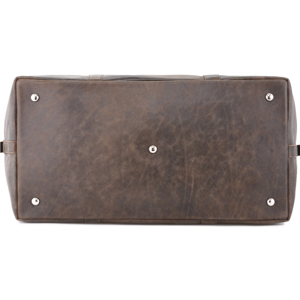 Кожаная дорожно-спортивная сумка "Англия БИГ" (коричневая наппа)