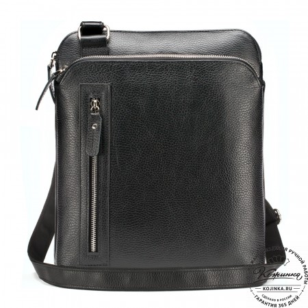 Кожаная сумка "Дороти" (чёрная)