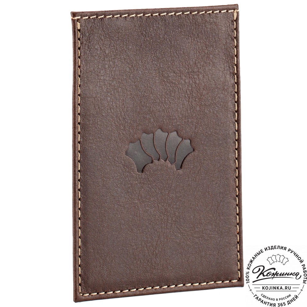 Футляр для карт "Корсика" (коричневый) 