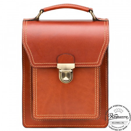 Кожаный планшет 203 (коньяк)