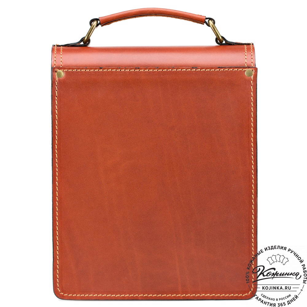 Кожаный планшет 203 (коньяк)