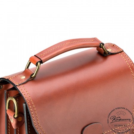 Кожаный планшет 203 (коньяк)