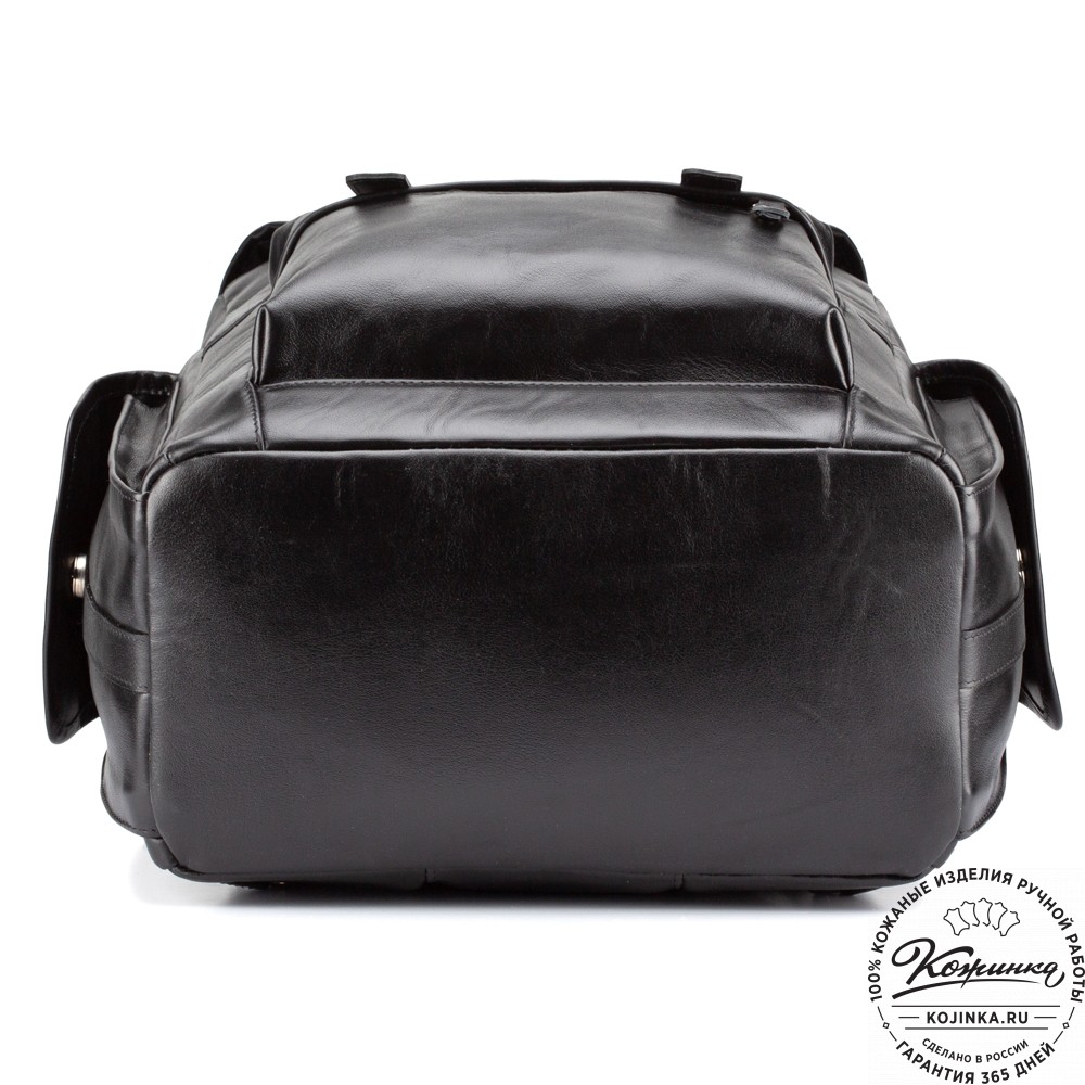 Кожаный рюкзак "Ганнибал" (чёрный)