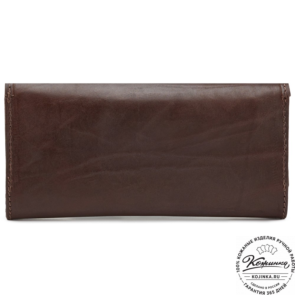 Кожаная рюмочница (коричневая)
