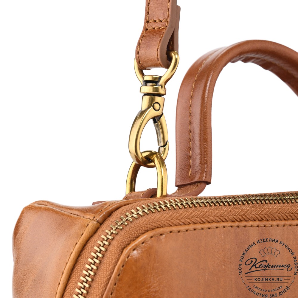 Женская кожаная сумка "Крис" "Кролики чудики"