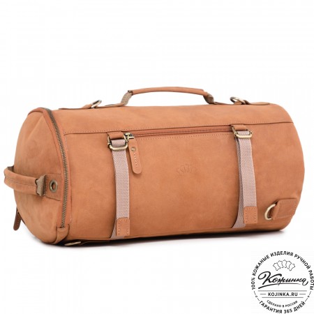  Кожаная сумка-трансформер "Скаут" (коричневый крейзи)