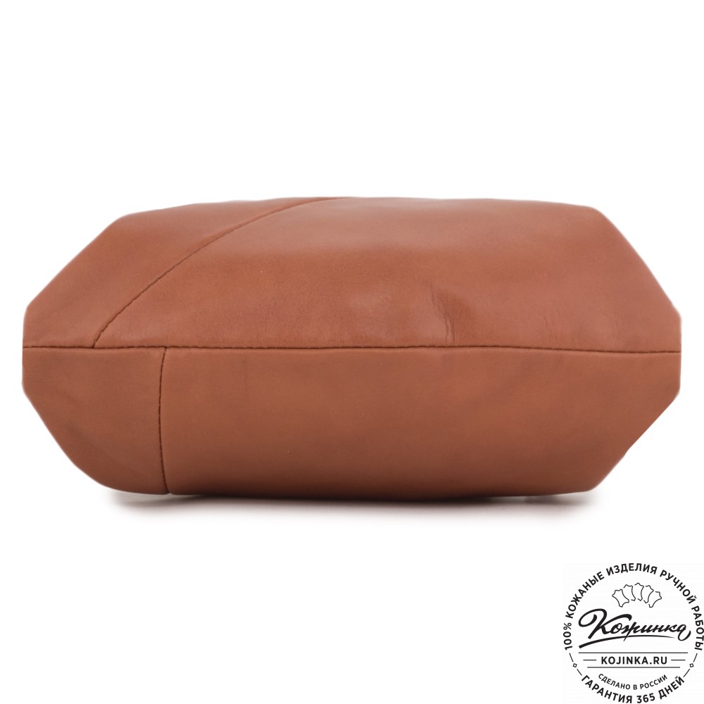 Кожаный рюкзак "Африка" (рыжая гладкая кожа) 