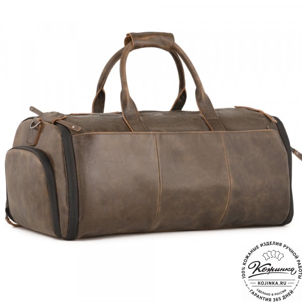 Кожаная сумка-портплед "Титан" (коричневая наппа). фото 1