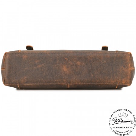 Кожаный портфель "Англетер" (коричневый эксклюзив)