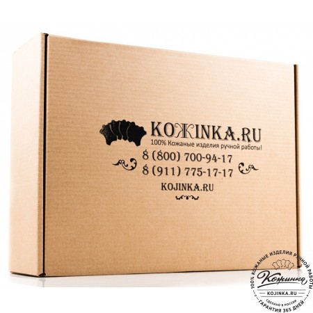 Кожаный рюкзак "Мидл" (коричневый)