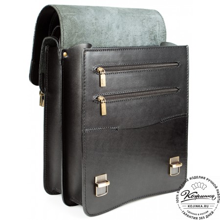 Кожаный планшет "Премиум" (чёрный)